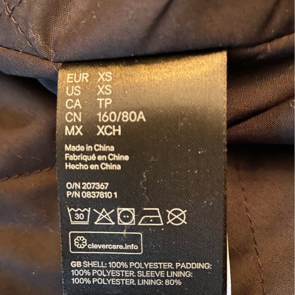 H&M Oversized Jacquard Weave Shirt Jacket Size XS - Picture 8 of 9